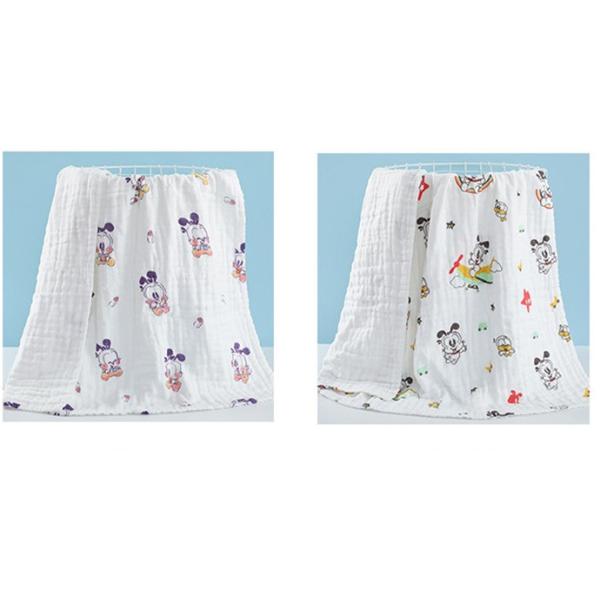 Soft Good Air Permeability 53'' Printed Gauze Fabric Non Irritating For Garment