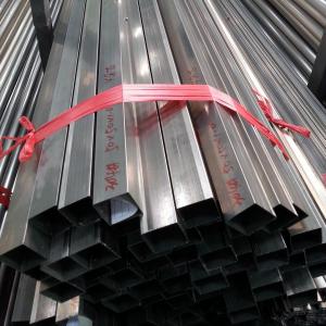 Quality ASTM A312 TP316L Stainless Steel Square Pipe 40*40 - 200*200mm in 6m Length Welded Steel Pipe for sale