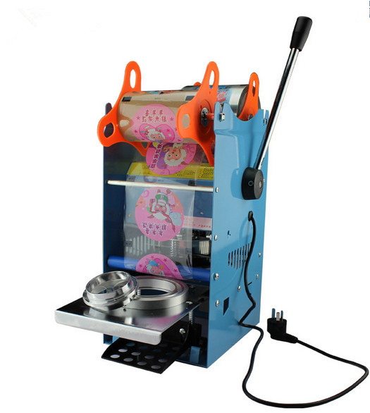 WY-802D Semi Automatic Cup Sealing Machine For Juice Bubble Tea