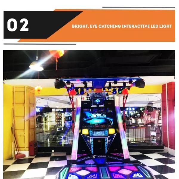 Video Just Dance Arcade Game Machine Matel + Acrylic Material Durable