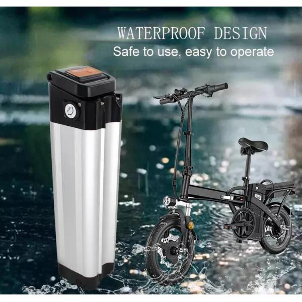 Silver Fish Lithium Ion E Bike Battery Replacement Rechargeable Down Tube 36V