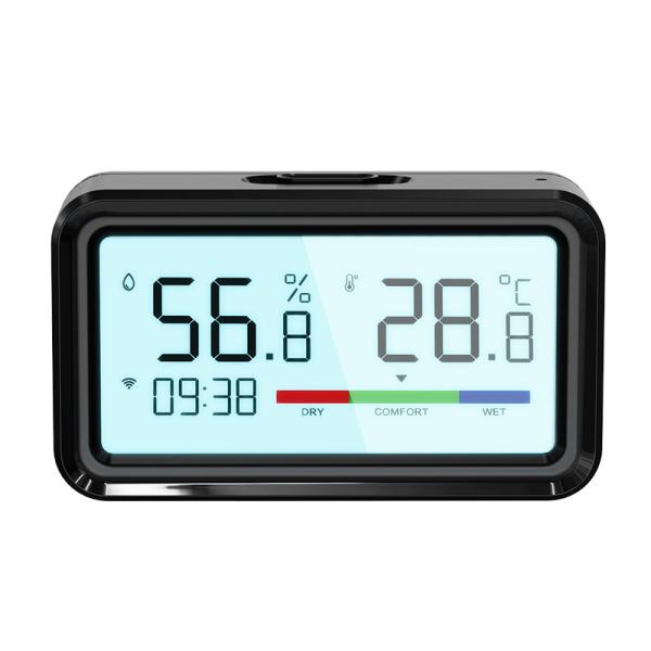 Buy Tuya ZigBee Hygrometer and Thermometer Sensor, Wireless Remote Monitoring via App, Compatible with Alexa and Google Home for Smart Home Automation at wholesale prices