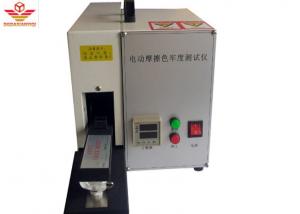 Quality BS 1006 D02 Textiles Mask Tester For Colour Fastness - Colour Fastness To Rubbing BS 4655 for sale