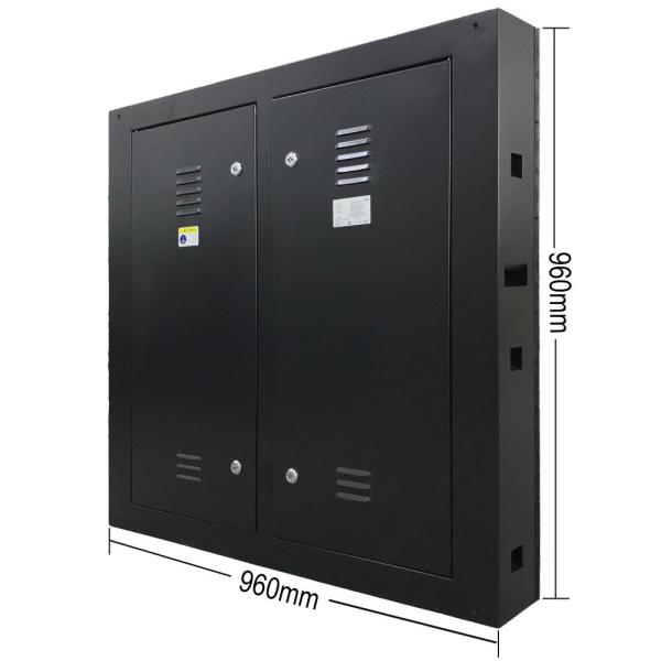 Buy Outdoor Fixed Full Color Led Screen 6000cd/sqm Brightness 2-3 Years Warranty at wholesale prices