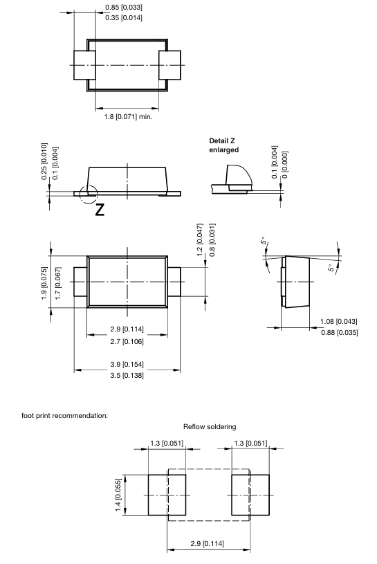 SL02-GS08 80V Phototransistor Optocoupler 50mA Collector Current High CTR 4-Pin SOP 5000% VISO -55°C to +110°C Halogen-Free Signal Isolation Solution