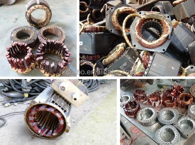 7.5kw Powerful Electric Motor Recycling Equipment For Copper Extraction