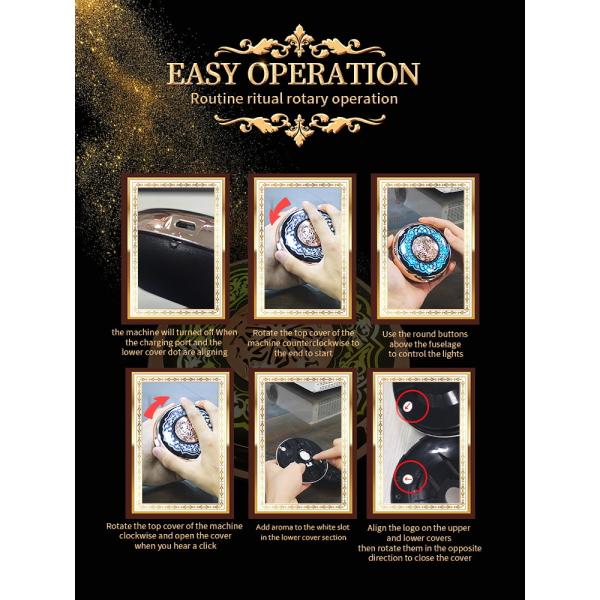 2020 Equantu new product SQ712 aromatic led lamp quran speaker