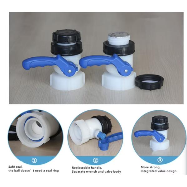 1000L HDPE Rotomolding Bulk IBC Container Mixer Tank Chemical Storage