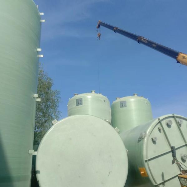 Fiberglass Winding GRP FRP Pipe Flanges Fitting For FRP Storage Tank