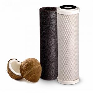 China 1000 Iodine Value 10 Inches CTO Coconut Shell Carbon Filter Cartridge for Household on sale