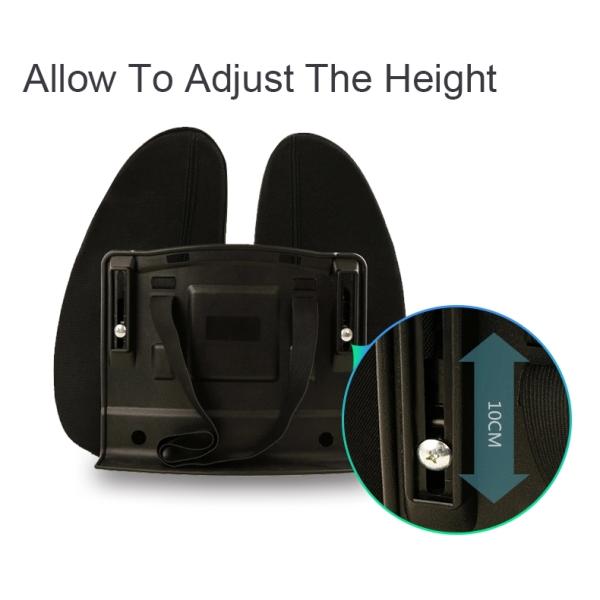 Universal Memory Foam Waist Support Pillow 25*32*16CM Irregular Shape