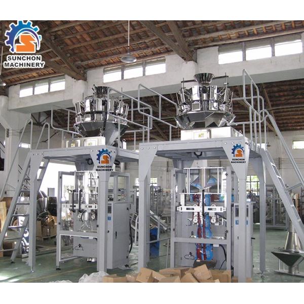 High Efficiency Vertical Automatic Packaging Machine For Popcorn , Snack Foods 1000ML Volume