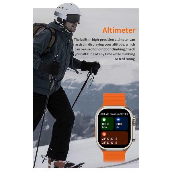 Z69 Ultra Fitness Tracker Watch With Double Modules 4.2 5.0