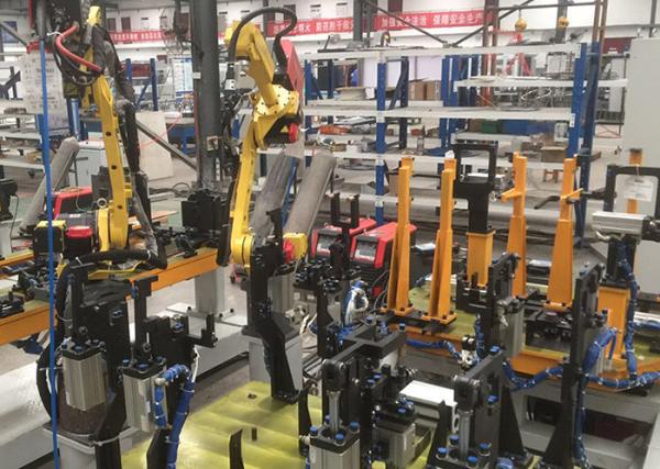 High Efficiency Frame Structure Automated Welding Systems With Motion Control