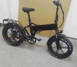 Quality Full Suspension 20 Inch Electric Bicycle 750w Folding Electric Bike 17.5ah 48V for sale