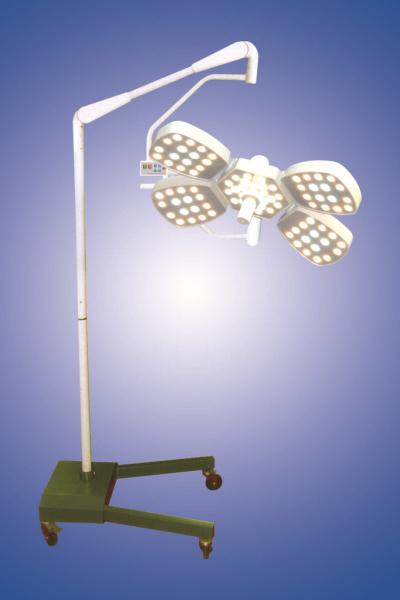 Buy GLED5+5 Mobile shadowless operating Lamps/Operating room use LED surgical lamps with battery backup/Cold light source at wholesale prices