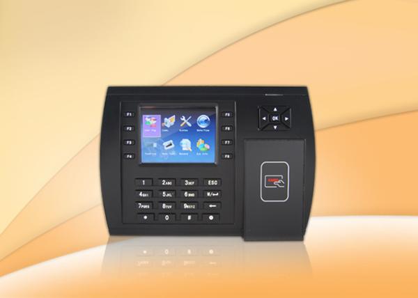 Buy Multimedia Proximity Card Rfid Time Attendance System Multi Language TFT Color Screen at wholesale prices