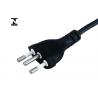 Buy cheap PVC Copper Brazil Inmetro Power Cord 3 Poles JFB-3A Computer Power Supply Cord from wholesalers