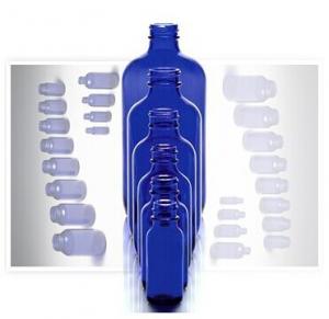 China Boston round glass bottle with various of size and color on sale