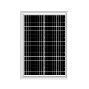 50w Rigid Monocrystalline Solar Panel With 500V Maximum System Voltage A Quality For Swiming Pool Led Smart Solar Flash