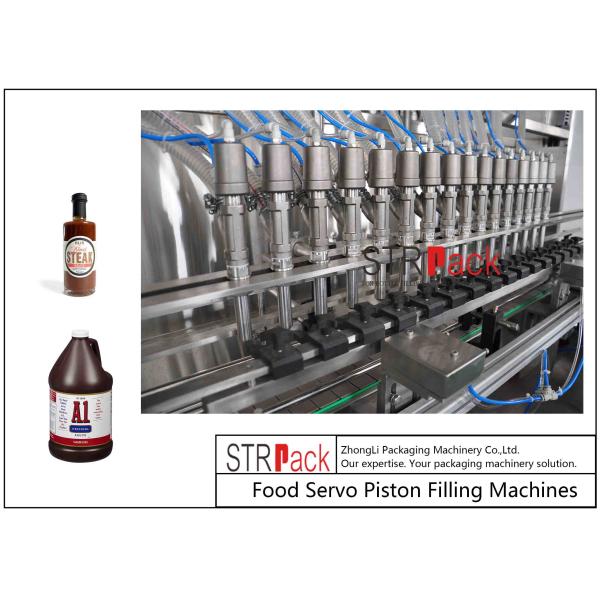 Bottle Gravity Filling Linear Filling Machine for Detergent Daily Chemical Shampoo and Viscous Liquid Packaging