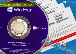 Quality French Package Windows 10 Pro Oem Pack Online Activation Win 10 Pro Dvd Box for sale