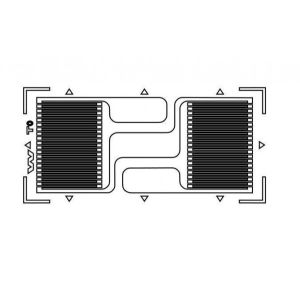 Quality Half Bridge Small Strain Gauge GB-A Long Working Life Customized Service for sale