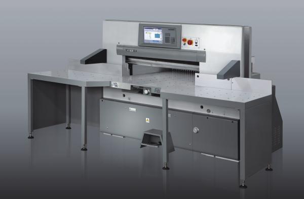 Buy Guillotine Automatic Packaging Machine 115 Programmed touch screen with 6 language LCD Single/Double hydraulic pump at wholesale prices