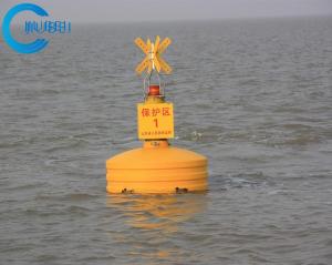 China Green Red Yellow Water Navigation Buoys Ocean With Solar Signal Light on sale