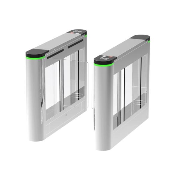 School Access Control Swing Turnstile Barrier Gate With Rain Protection