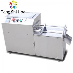 Quality 0.37KW Automatic Electric Fresh Vegetable Cutter Potato Carrot Radish Sticks Strip Cutting Machine for sale