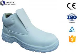 China OEM ODM Waterproof Steel Toe Boots Abrasion Resistant Genuine Leather Euro 36-47 on sale
