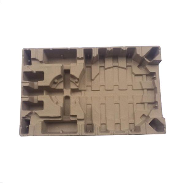 Biodegradable Molded Pulp Shipping Tray Electronic Product Packaging Tray Manufacturer