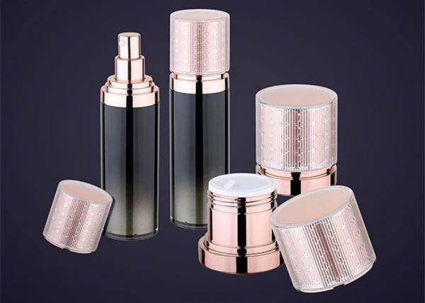 Buy The material is made of the pink bottle of the SAN cover Empty Makeup Containers at wholesale prices