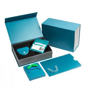 China Custom Logo Print Dental Lab Box Teeth Dental Implant Aligner Box Packaging For Dental Aligners on sale