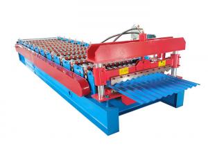 Quality Aluminium Corrugated Sheet Roll Forming Machine High Speed for sale