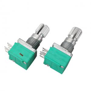 Quality Plastic Coated Metal Shaft Carbon Composition Potentiometer For Automotive Sound Systems for sale