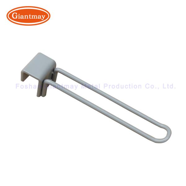 Metal Square Tube Hook With Price Tag Hanging Bar Hooks