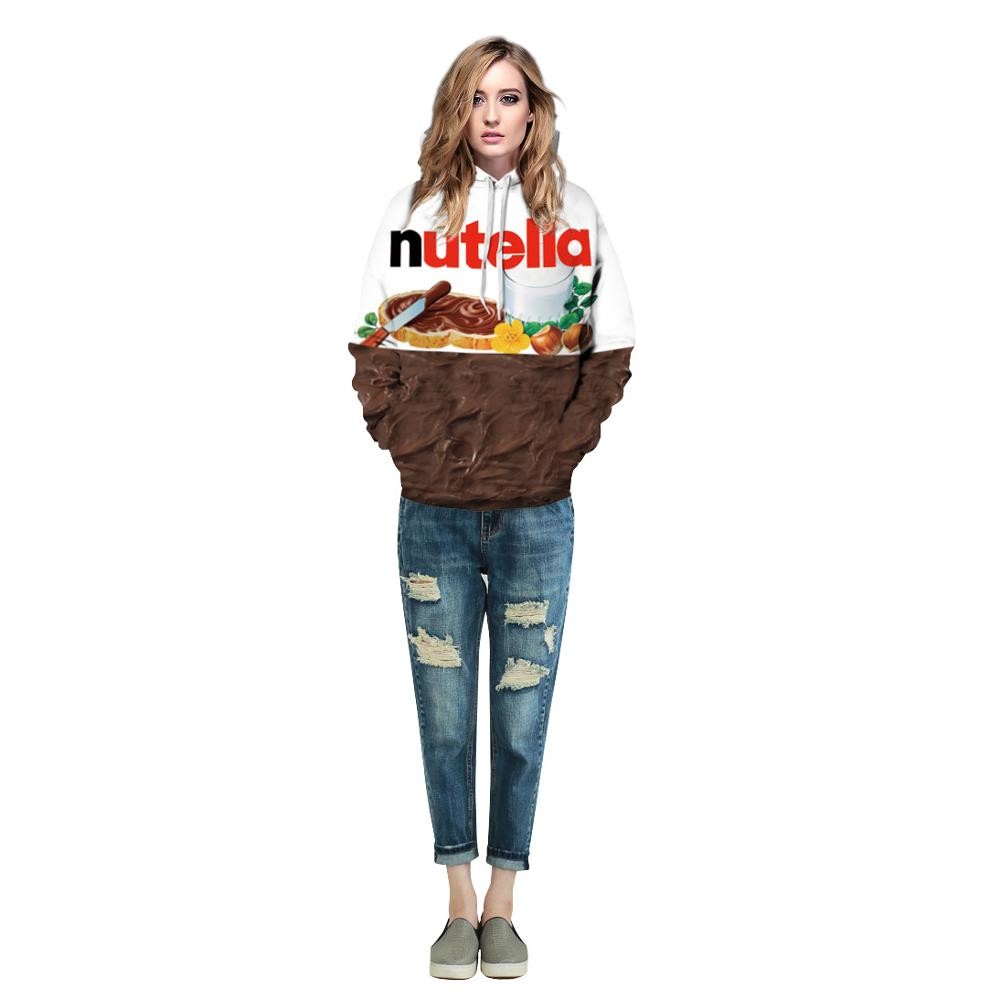 80% polyester Food Thin 3d Sweatshirts woman/man clothes Hoodies sweatshirts any color