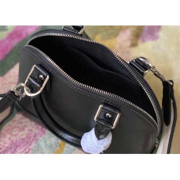 M57540 Water Ripple Alma BB Genunie leather Shell Shape Handbag