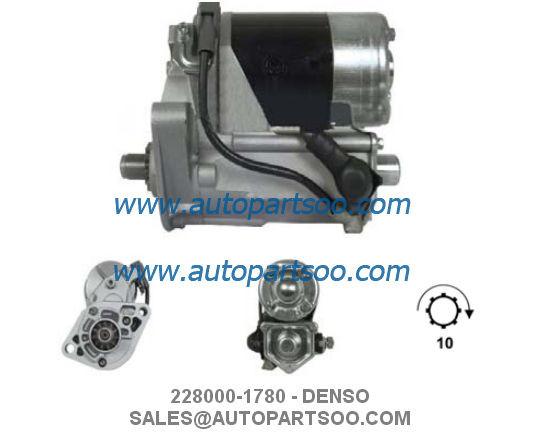 Buy 228000-1780 228000-5020 - DENSO Starter Motor 12V 2.2KW 10T MOTORES DE ARRANQUE at wholesale prices