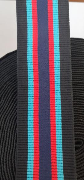 Buy 4 Colors Jacquard Elastic Webbing / Custom Jacquard Ribbon Various Patterns at wholesale prices