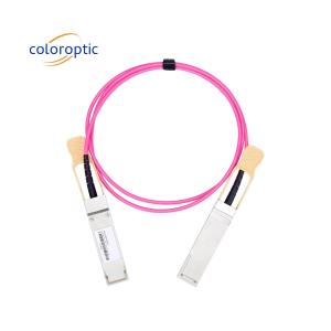 Quality 100G QSFP28 To 100G QSFP28 AOC DAC Cable 1m - 70m Length For Data Center for sale