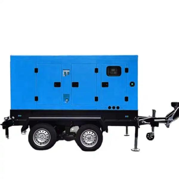 40kw 50kva Super Quiet Mobile Diesel Generator Set Can Be Used In Factories