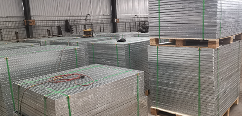 Carbon Steel Q235 Hot Dip Galvanised Metal Grid Hdg Grating Pigeon Cage