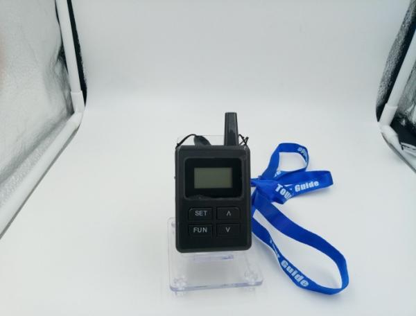 Buy Practical E8 Ear - Hanging Bluetooth Tour Guide System Transmitter And Receiver at wholesale prices