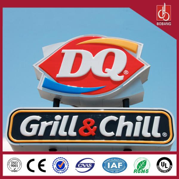 Fashion Top advertising rotating light box billboard