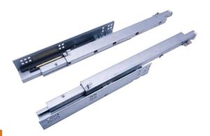 Quality 3 Fold Replacement Drawer Runners /Concealed Full Extension Drawer Slides Soft Close/undermount drawer slides soft close for sale
