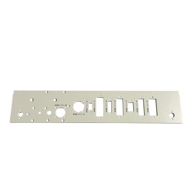 Mobile Aluminum Sheet Metal Fabrication Parts Audio Power Amplifier Panel