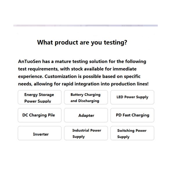 Portable Automated Test Fixture Uninterruptible Power Supply Rack AC-DC DC-DC